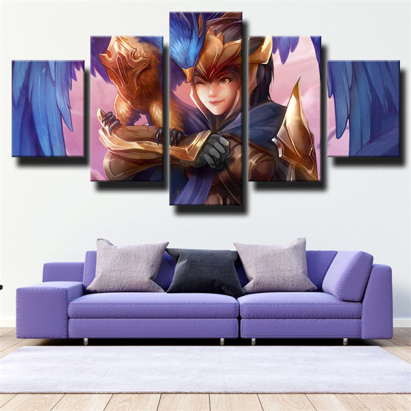 League Of Legends Demacia’S Wings Quinn Canvas Wall Art