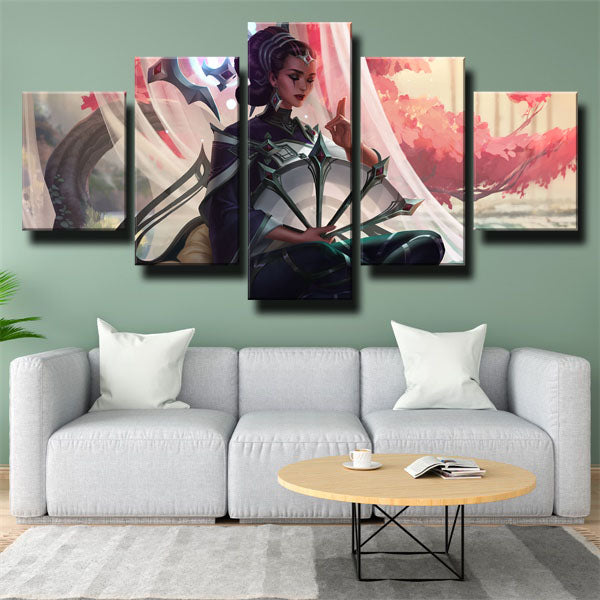League Of Legends Karma Master Canvas Wall Art