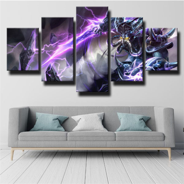 League Of Legends Kassadin Assassin Canvas Wall Art