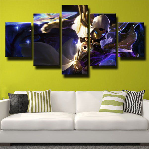 League Of Legends Kassadin Mage Canvas Wall Art