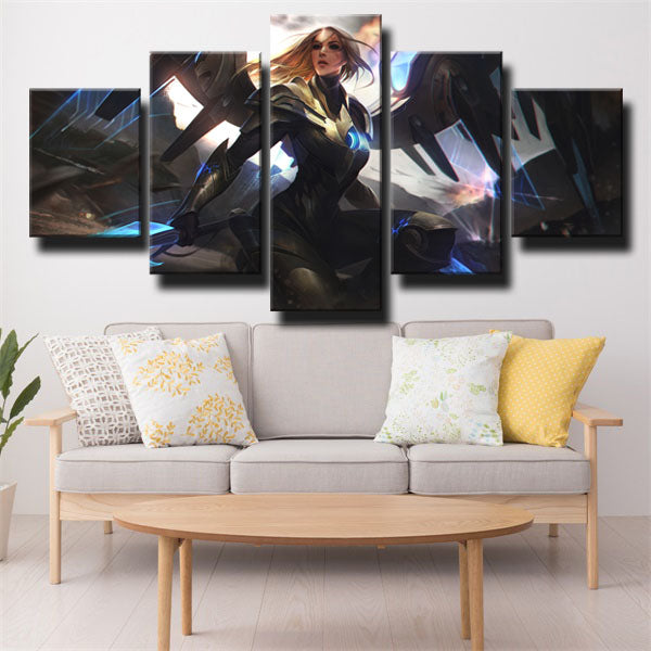 League Of Legends Kayle Knight Canvas Wall Art