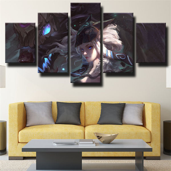 League Of Legends Kindred Striker Canvas Wall Art
