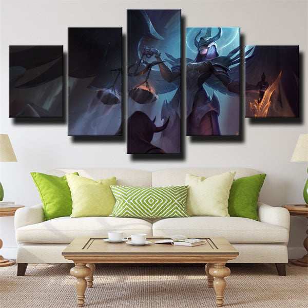 League Of Legends Knight Kayle Canvas Wall Art