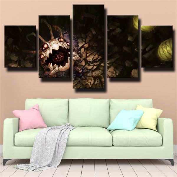 League Of Legends Kog’Maw Archer Mage Canvas Wall Art