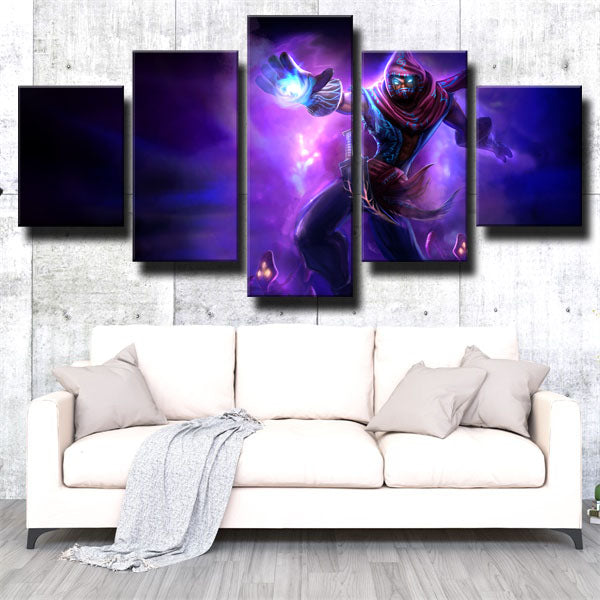 League Of Legends Mage Malzahar Canvas Wall Art
