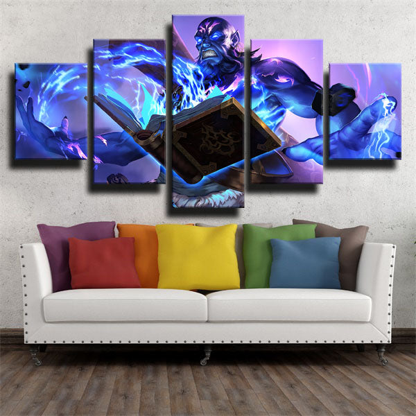 League Of Legends Mage Ryze Canvas Wall Art