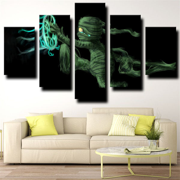 League Of Legends Mage Tank Amumu Canvas Wall Art