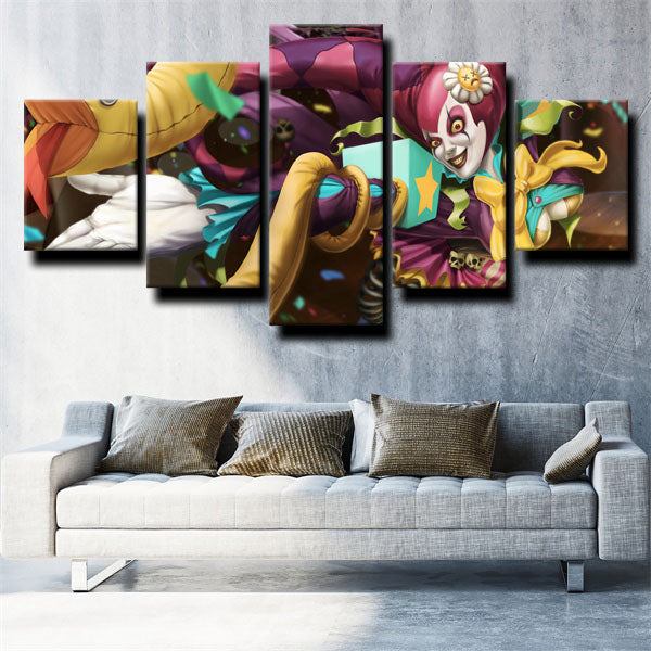 League Of Legends Mage Zyra Canvas Wall Art