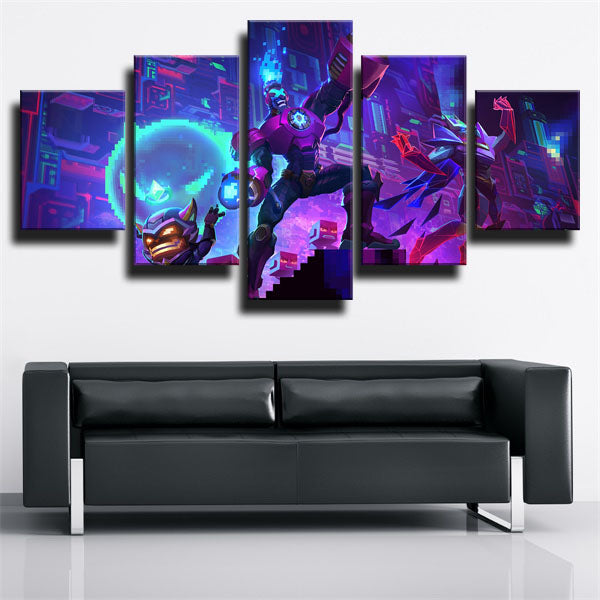 League Of Legends Malzahar Mage Canvas Wall Art
