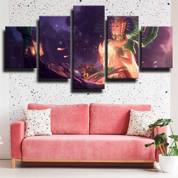 League Of Legends Master Karma Canvas Wall Art