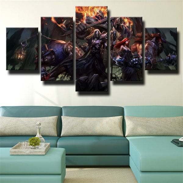 League Of Legends Master Karthus Canvas Wall Art
