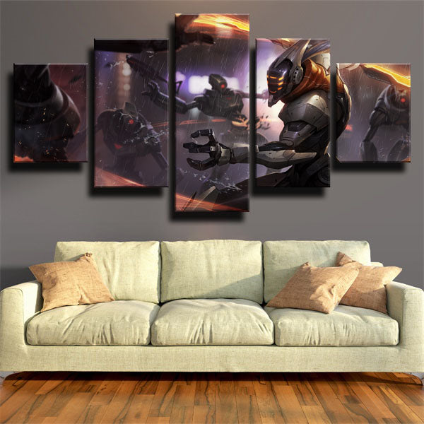League Of Legends Master Yi Assassins Warriors Canvas Wall Art