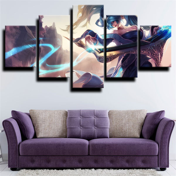 League Of Legends Maven Of The Strings Sona Canvas Wall Art