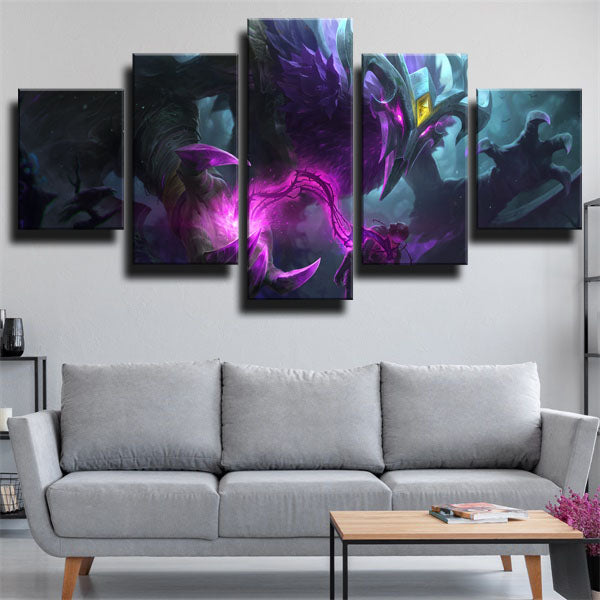 League Of Legends Nocturne The Eternal Nightmare Canvas Wall Art