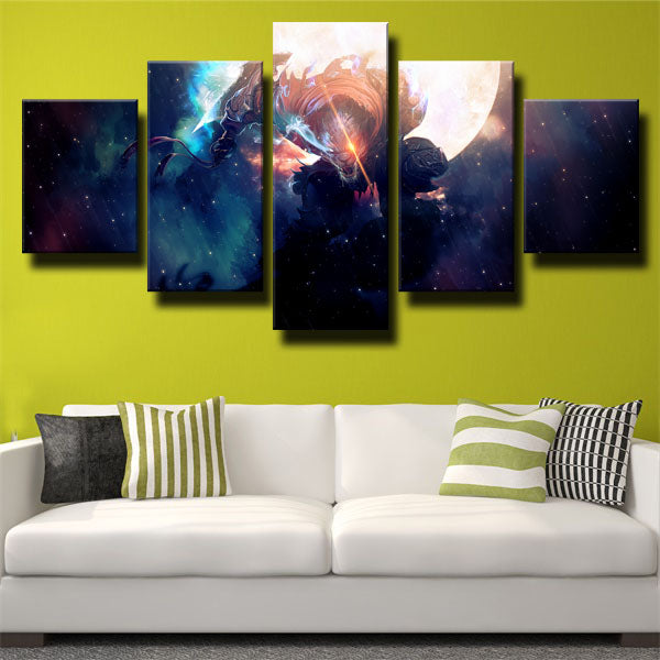League Of Legends Rengar Assassins Warriors Canvas Wall Art