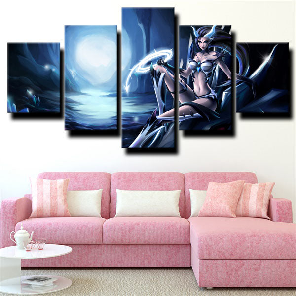 League Of Legends Rise Of The Thorns Zyra Canvas Wall Art