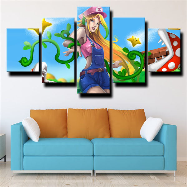League Of Legends Rise Of The Thorns Zyra Cartoon Canvas Wall Art