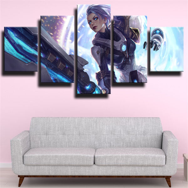 League Of Legends Riven Warriors Canvas Wall Art