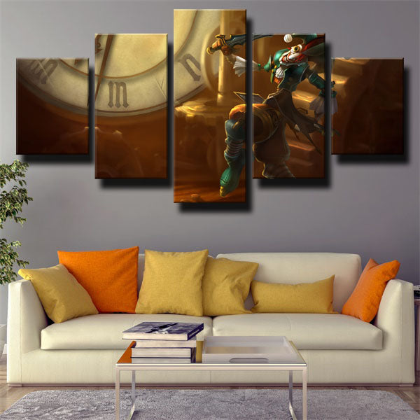 League Of Legends Shaco Assassin Warrior Canvas Wall Art