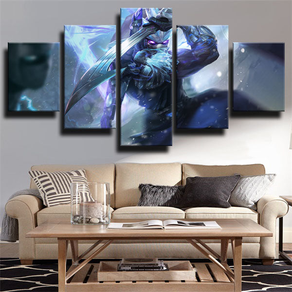 League Of Legends Shen Tanks Soldiers Canvas Wall Art