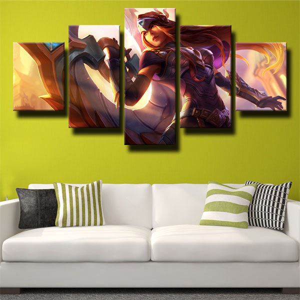 League Of Legends Sivir Auxiliary Canvas Wall Art