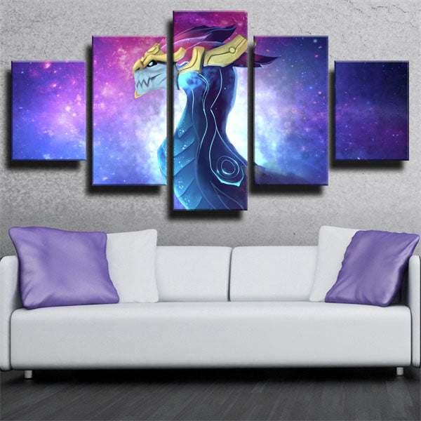 Aurelion Sol In Magic World Canvas Wall Art