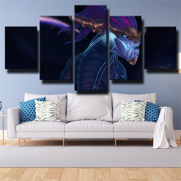 Aurelion Sol Looking Back Canvas Wall Art