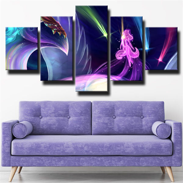 Aurelion Sol And Fairy Canvas Wall Art