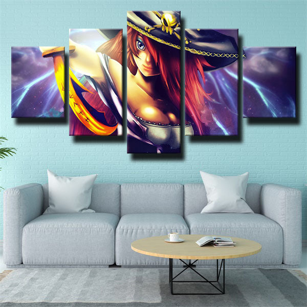 League Of Legends Striker Miss Fortune Canvas Wall Art