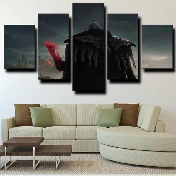 League Of Legends Swain Fighter Mage Canvas Wall Art