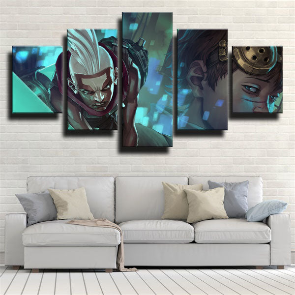 Ekko And Max Canvas Wall Art