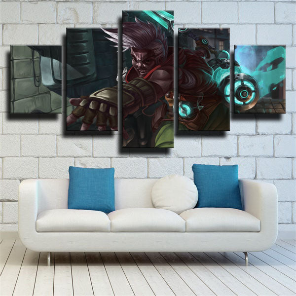 Ekko Angry Canvas Wall Art