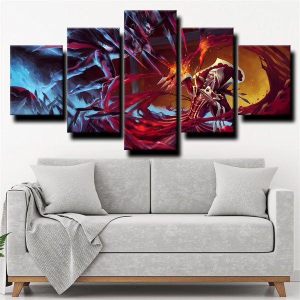 League Of Legends The Crimson Reaper Vladimir Canvas Wall Art
