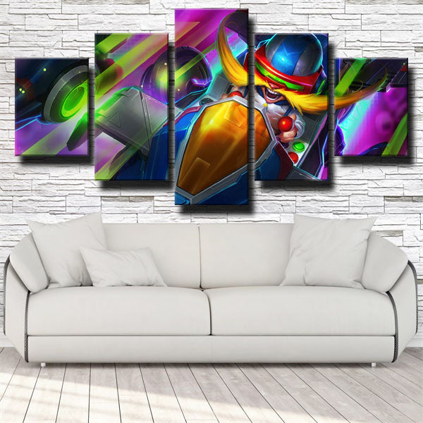 Corki Racing Canvas Wall Art