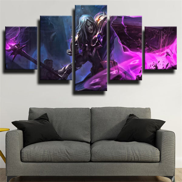 League Of Legends The Deathsinger Karthus Canvas Wall Art