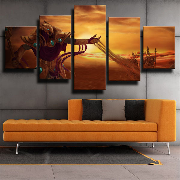 The Emperor Of The Sands Azir Canvas Wall Art