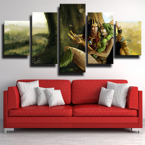 League Of Legends The Exemplar Of Demacia Jarvan Iv Canvas Wall Art