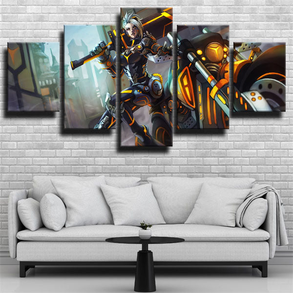 League Of Legends The Exile Riven Canvas Wall Art