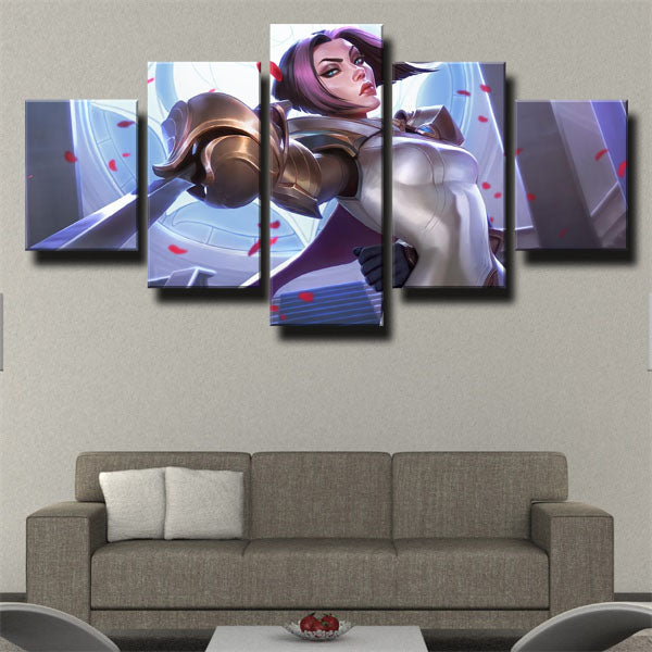 The Grand Duelist Fiora Brave Canvas Wall Art