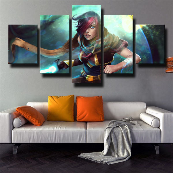 The Grand Duelist Fiora Powerful Canvas Wall Art