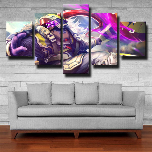 League Of Legends The Grandmaster At Arms Jax Canvas Wall Art
