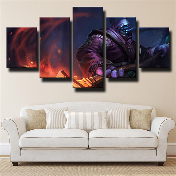 League Of Legends The Grandmaster At Arms Jax Canvas Wall Art