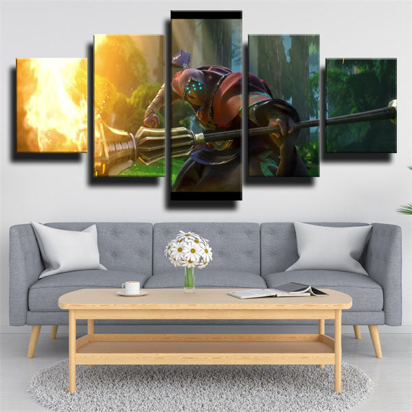 League Of Legends The Grandmaster At Arms Jax Canvas Wall Art