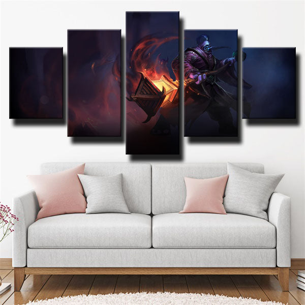 League Of Legends The Grandmaster At Arms Jax Canvas Wall Art