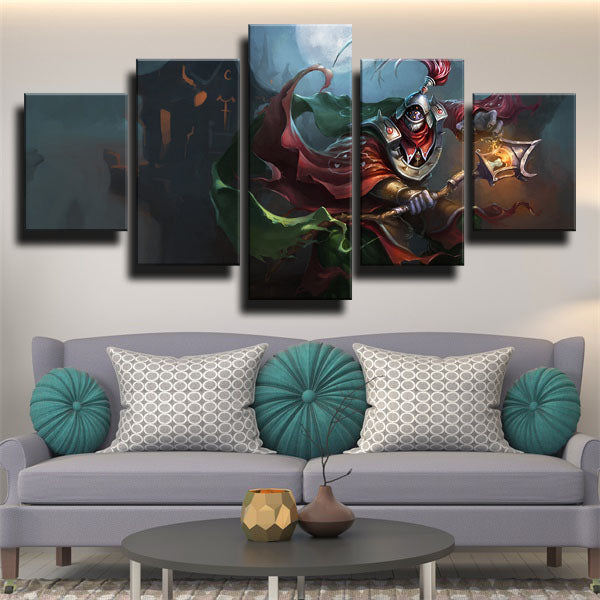 League Of Legends The Grandmaster At Arms Jax Canvas Wall Art