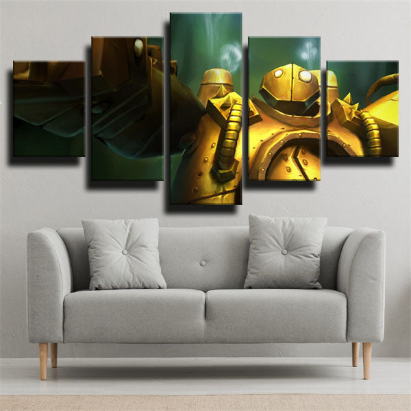 Funny Blitzcrank Canvas Wall Art