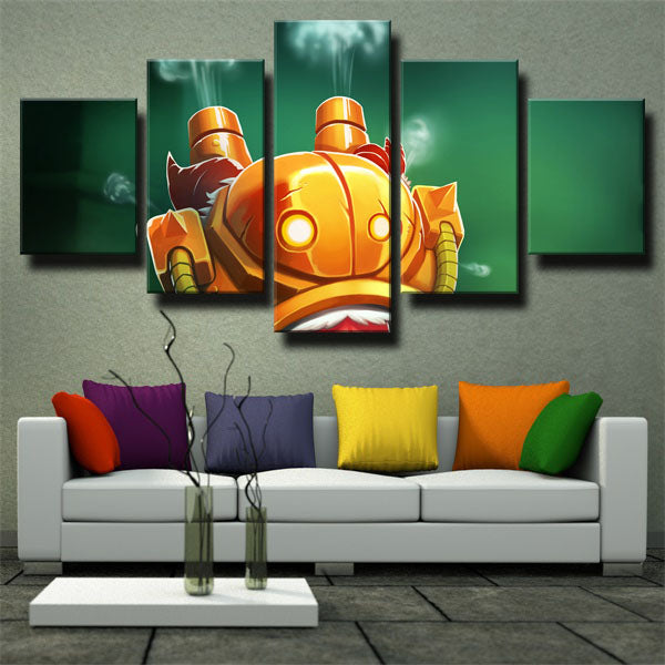 The Great Steam Gole Blitzcrank Canvas Wall Art