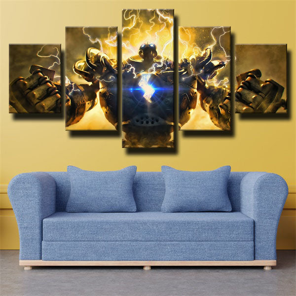 Blitzcrank Lighting Power Canvas Wall Art