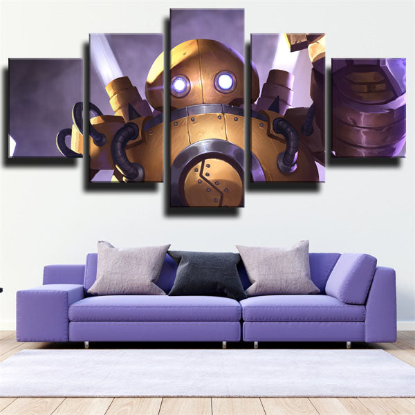 League Of Legends Blitzcrank Canvas Wall Art
