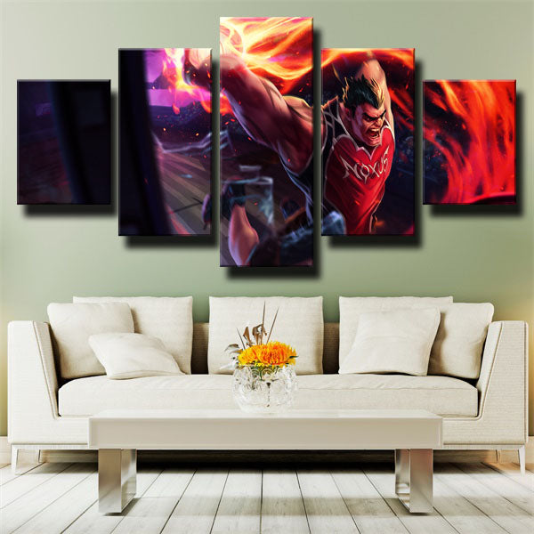 Darius With Energy Canvas Wall Art